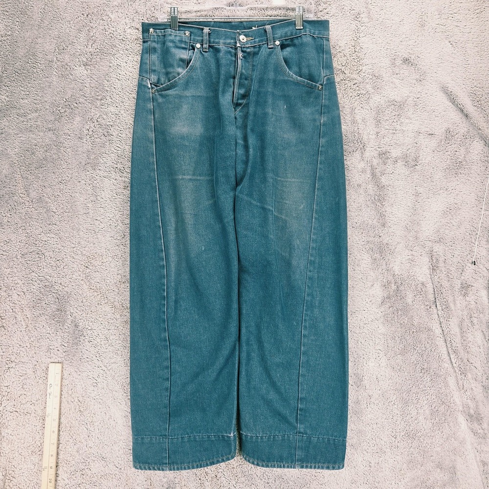 Vintage Levis Engineered Jeans Mens Twisted Made in Japan Button Fly Fits 32x28